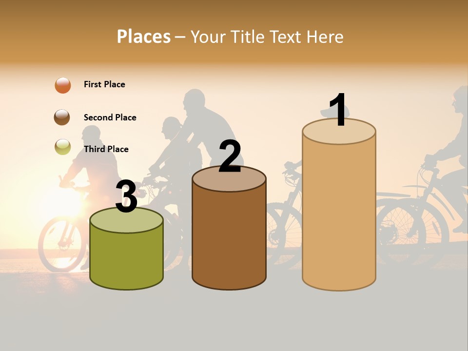 Friends Healthy Sunset PowerPoint Template