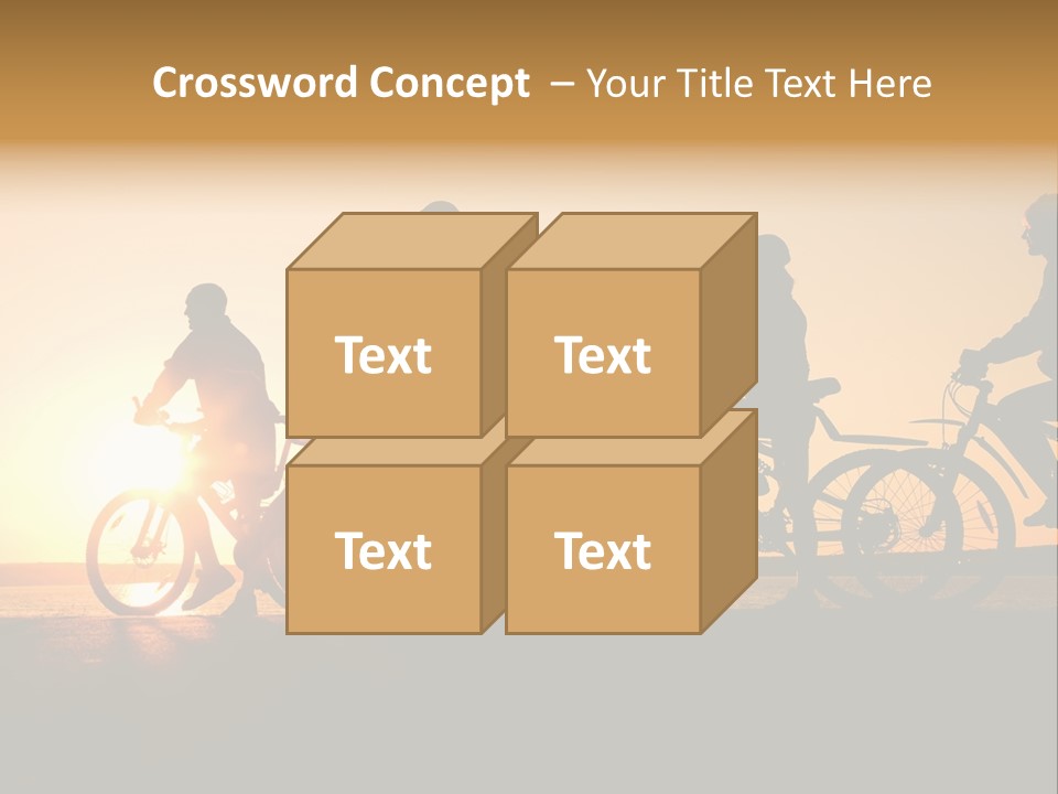 Friends Healthy Sunset PowerPoint Template