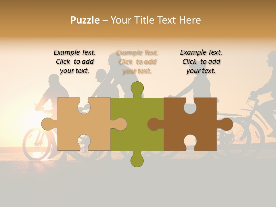 Friends Healthy Sunset PowerPoint Template