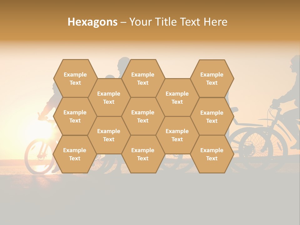 Friends Healthy Sunset PowerPoint Template