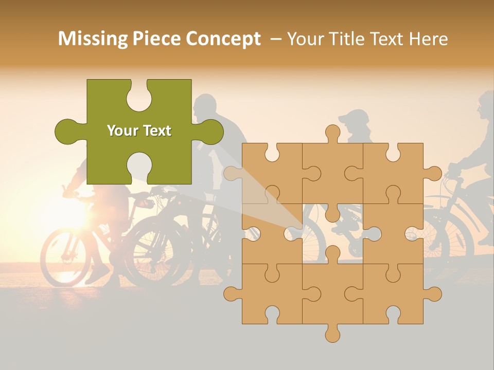 Friends Healthy Sunset PowerPoint Template