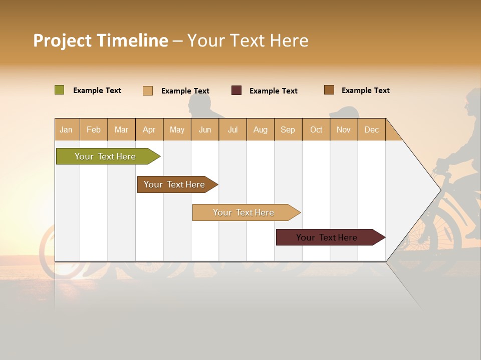 Friends Healthy Sunset PowerPoint Template