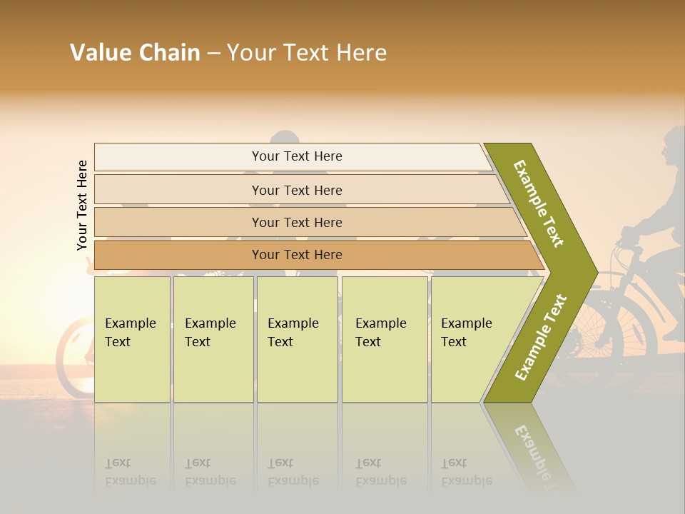 Friends Healthy Sunset PowerPoint Template