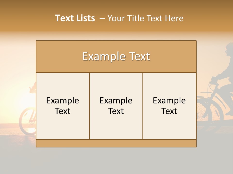 Friends Healthy Sunset PowerPoint Template