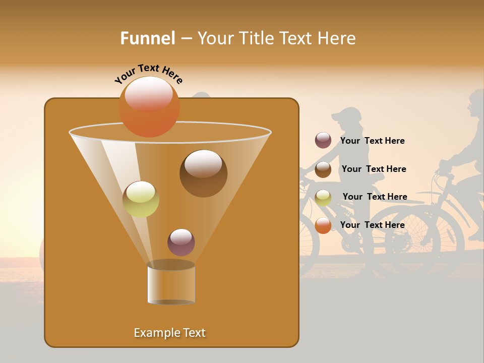 Friends Healthy Sunset PowerPoint Template