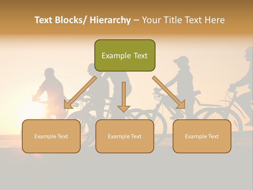 Friends Healthy Sunset PowerPoint Template