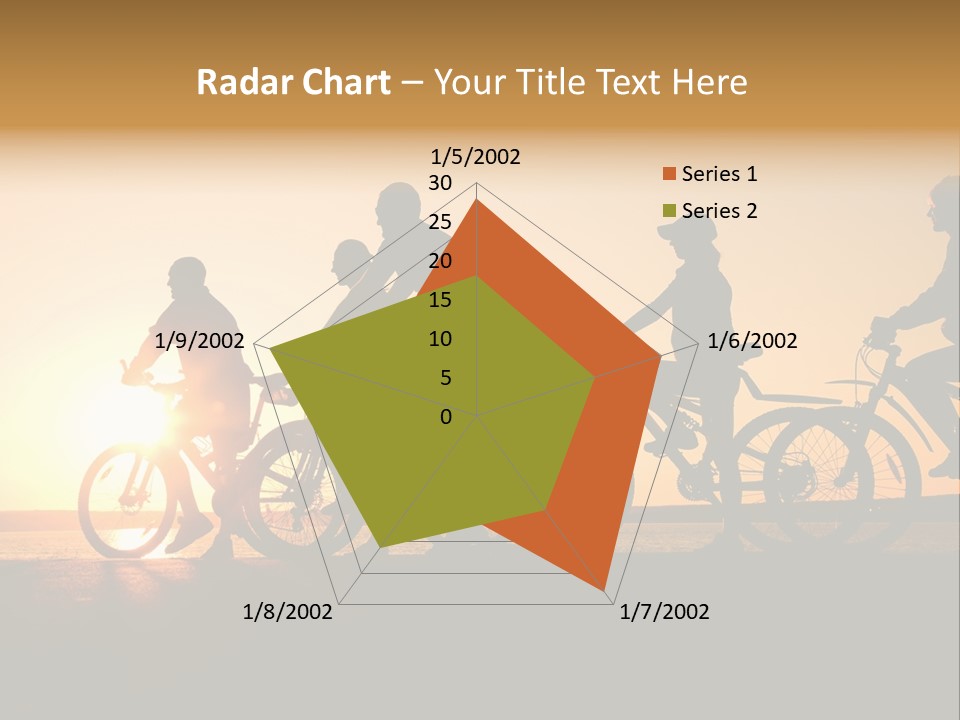 Friends Healthy Sunset PowerPoint Template