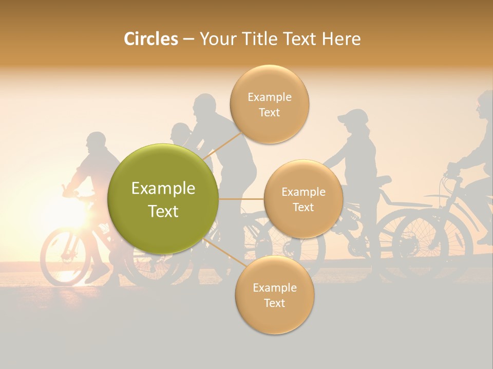 Friends Healthy Sunset PowerPoint Template