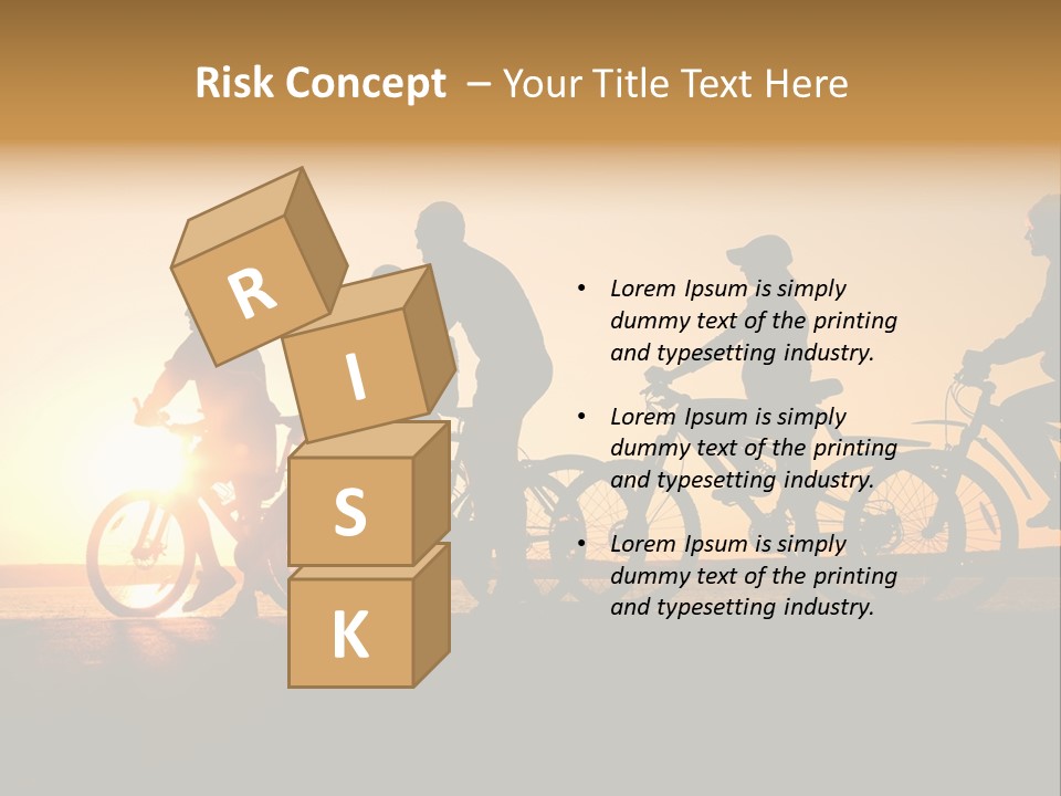 Friends Healthy Sunset PowerPoint Template