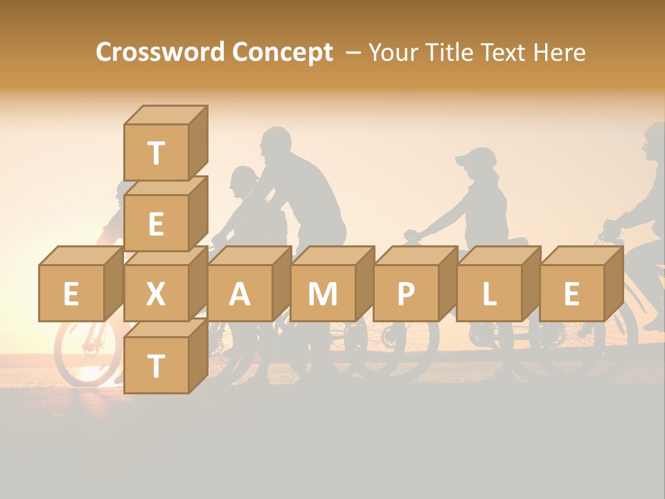 Friends Healthy Sunset PowerPoint Template