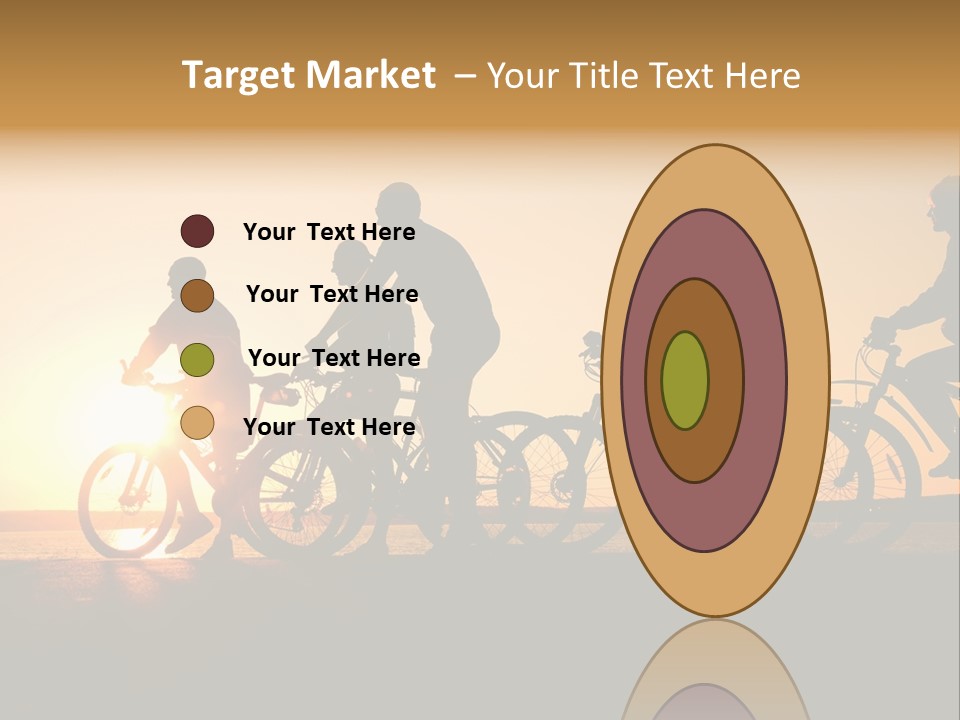 Friends Healthy Sunset PowerPoint Template