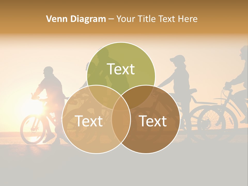 Friends Healthy Sunset PowerPoint Template