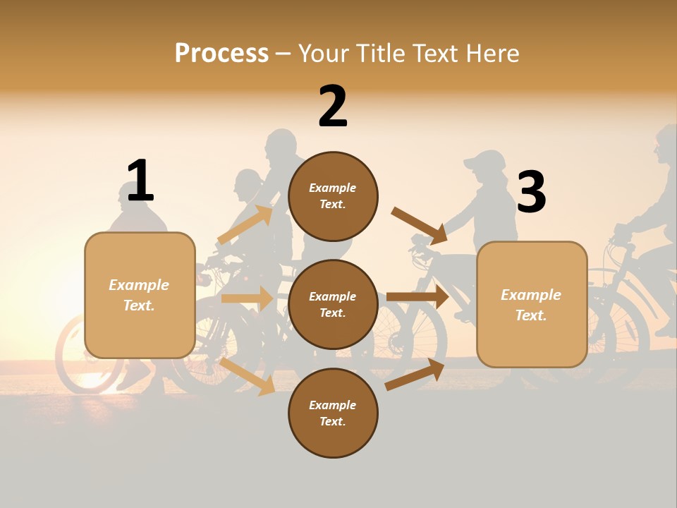 Friends Healthy Sunset PowerPoint Template