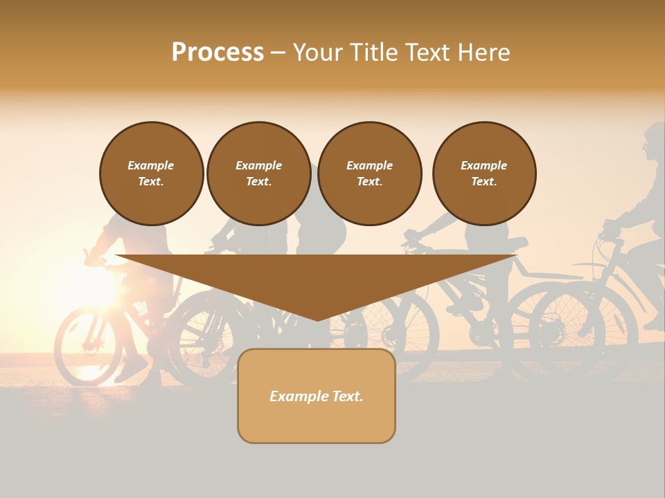 Friends Healthy Sunset PowerPoint Template