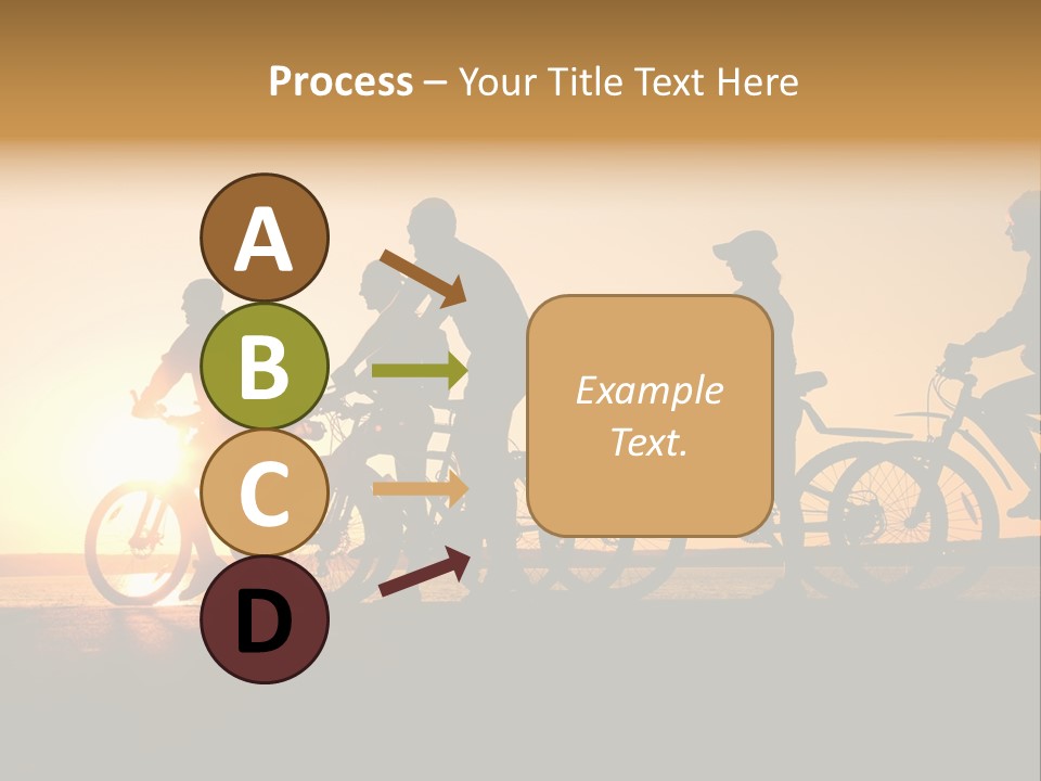 Friends Healthy Sunset PowerPoint Template