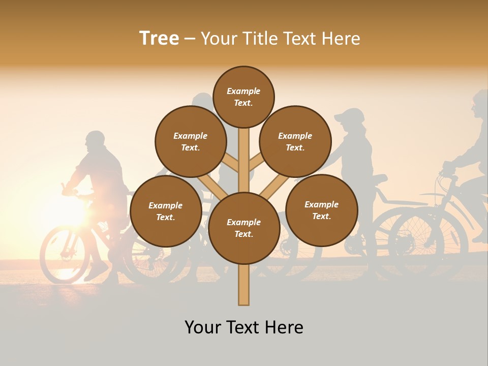 Friends Healthy Sunset PowerPoint Template