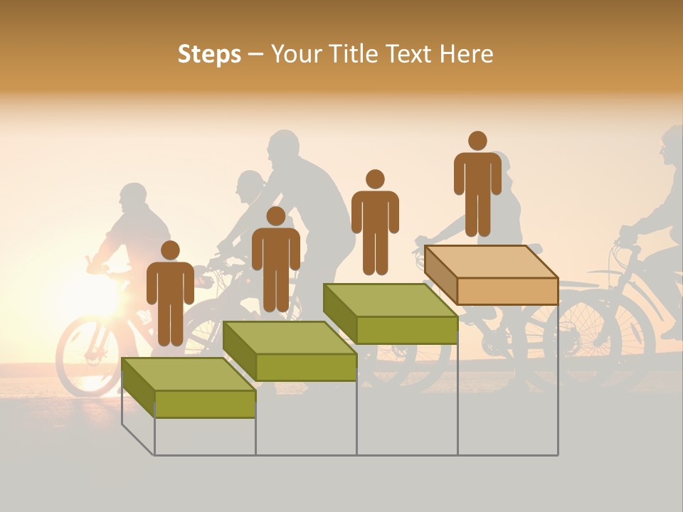 Friends Healthy Sunset PowerPoint Template