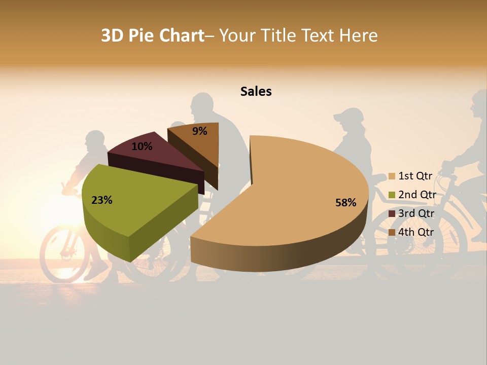 Friends Healthy Sunset PowerPoint Template