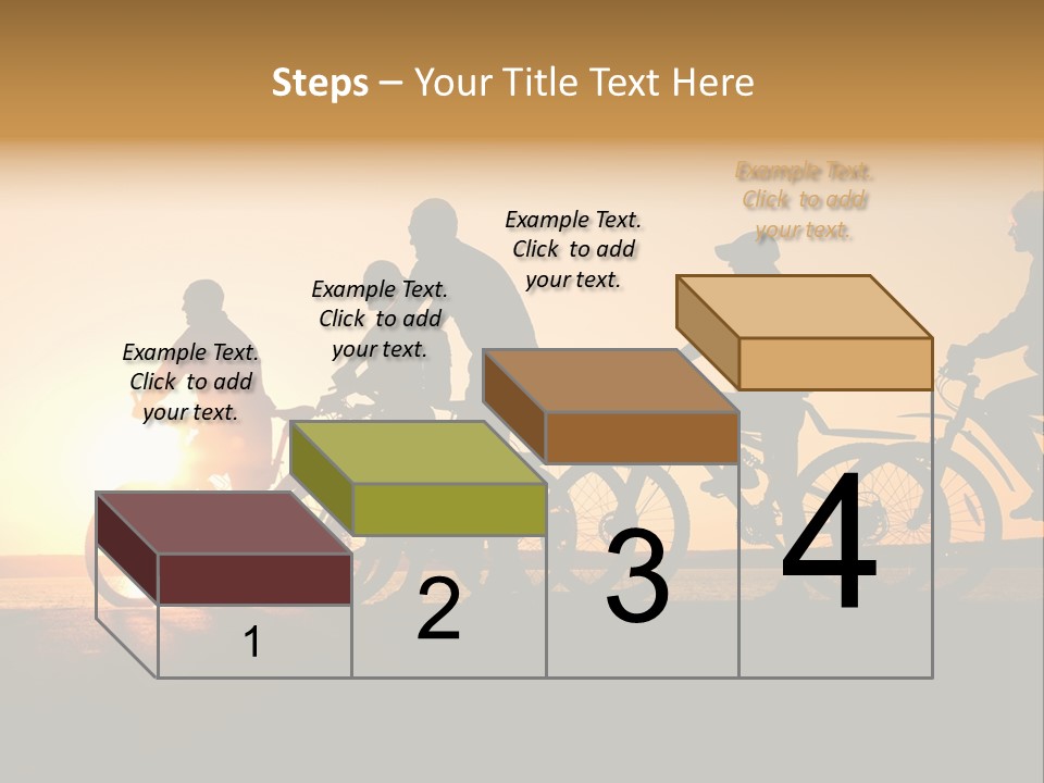 Friends Healthy Sunset PowerPoint Template