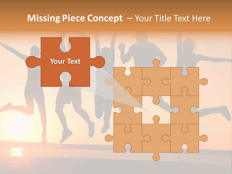 Young Picnic Happiness PowerPoint Template