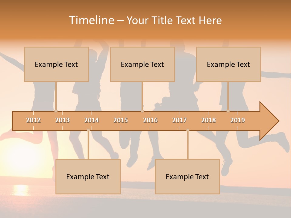 Young Picnic Happiness PowerPoint Template