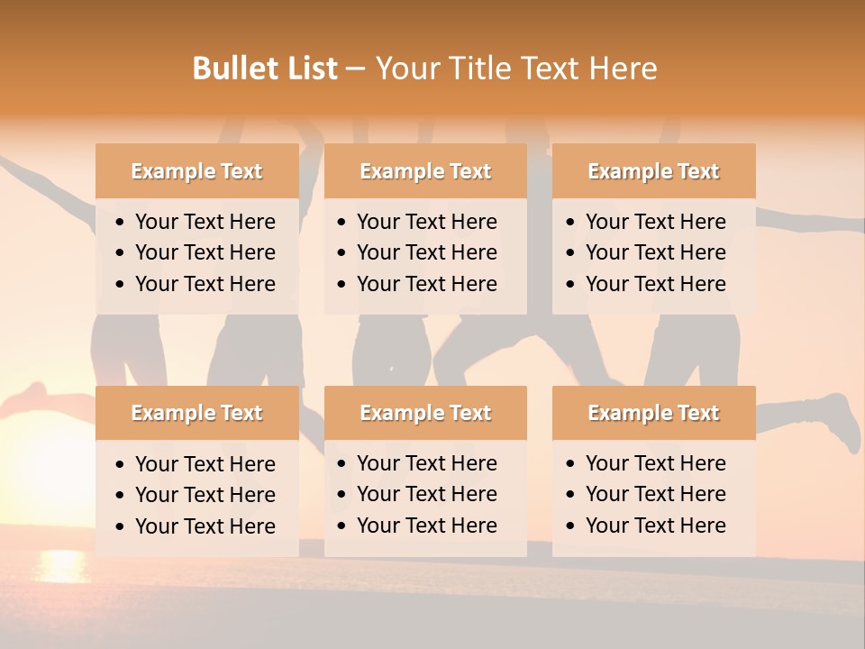 Young Picnic Happiness PowerPoint Template