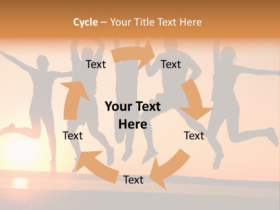 Young Picnic Happiness PowerPoint Template