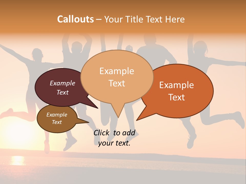 Young Picnic Happiness PowerPoint Template