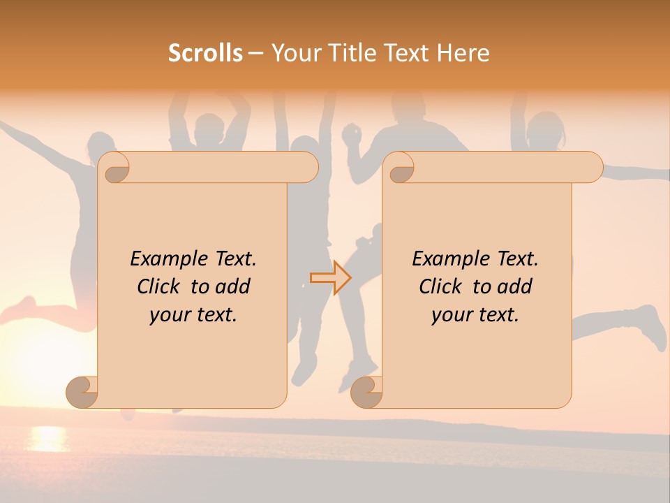 Young Picnic Happiness PowerPoint Template