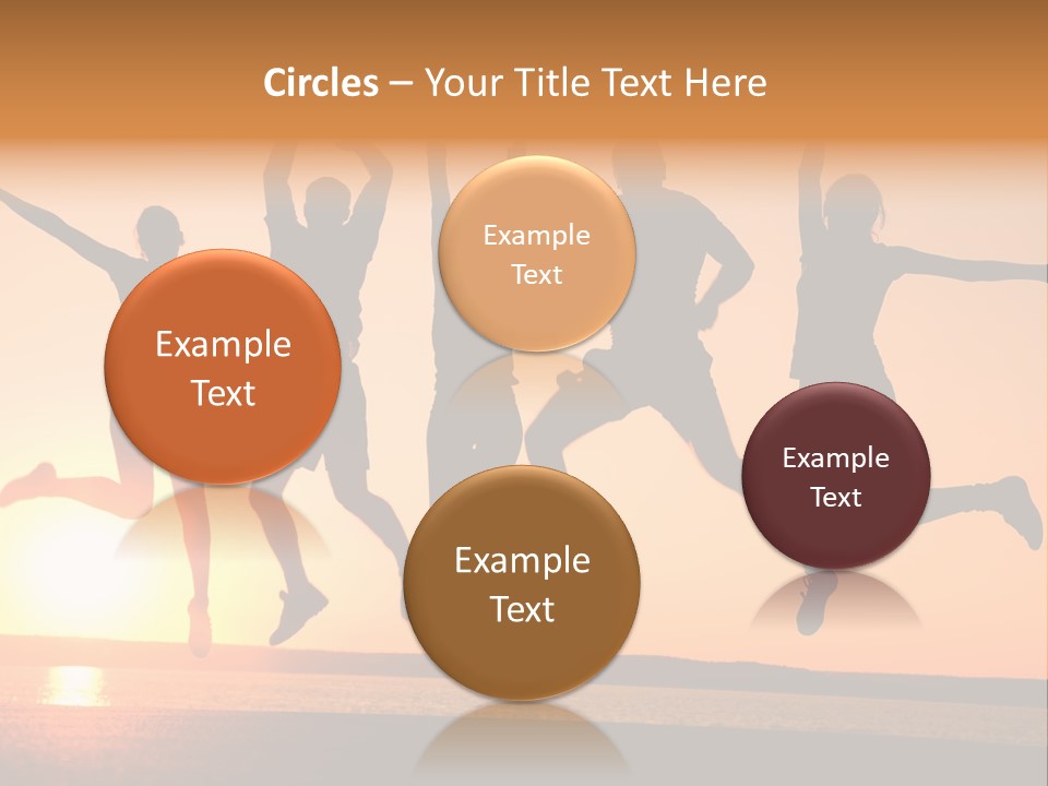 Young Picnic Happiness PowerPoint Template