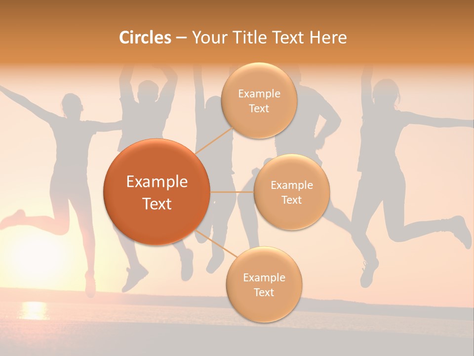 Young Picnic Happiness PowerPoint Template