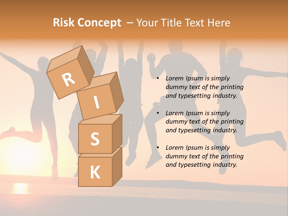 Young Picnic Happiness PowerPoint Template