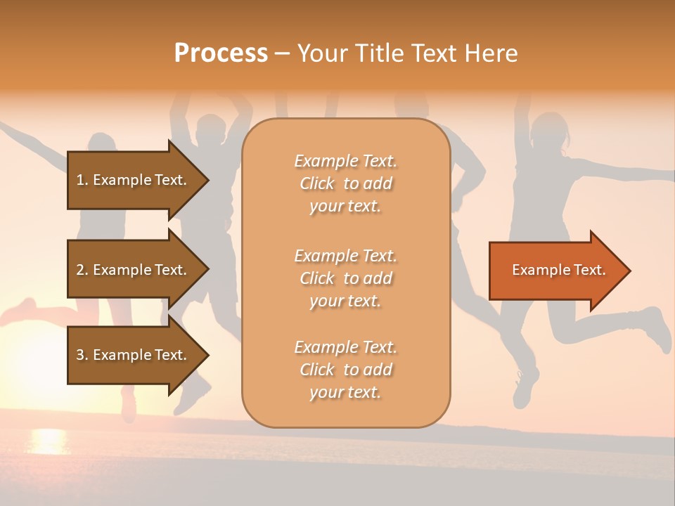 Young Picnic Happiness PowerPoint Template