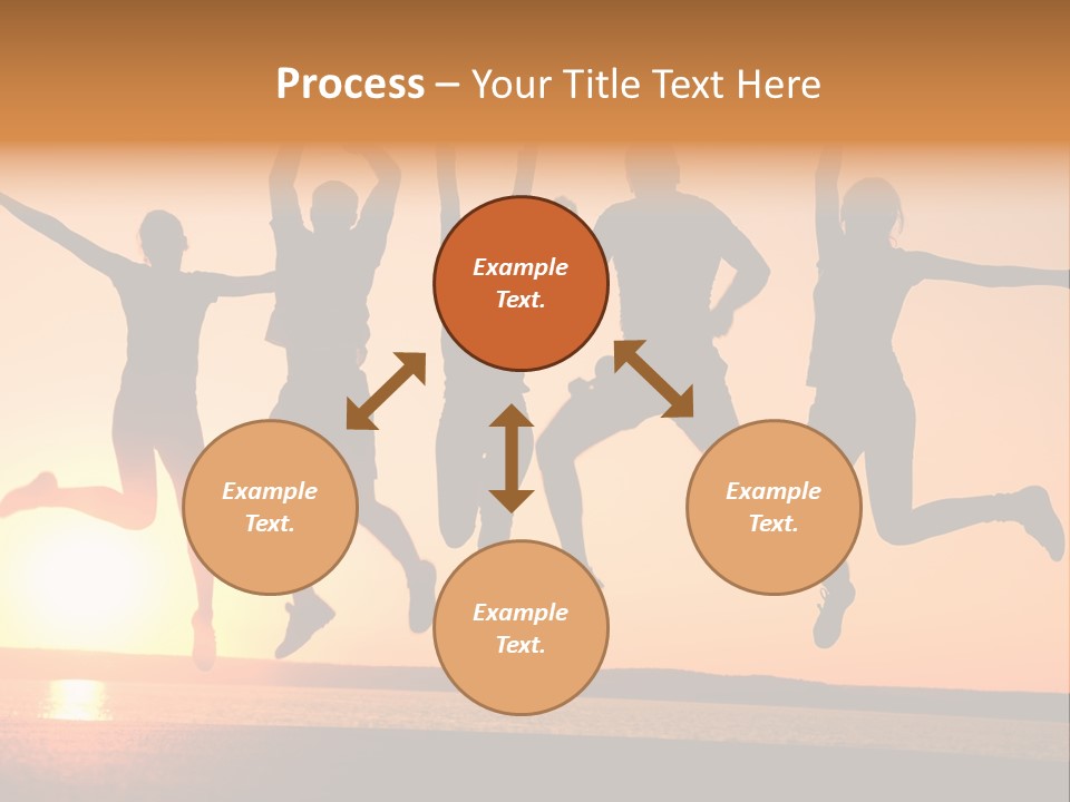 Young Picnic Happiness PowerPoint Template