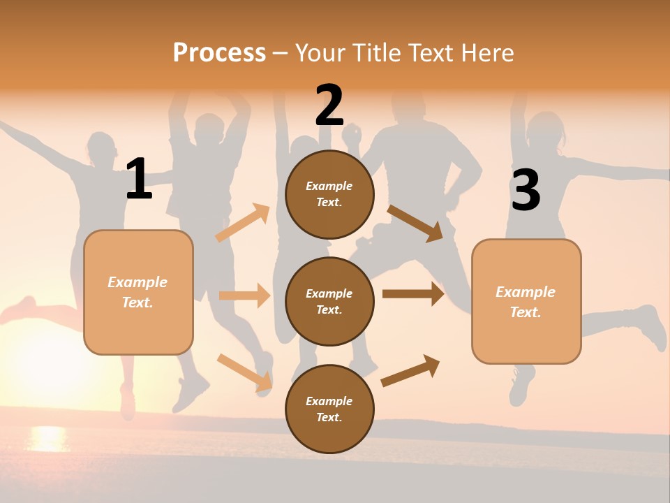 Young Picnic Happiness PowerPoint Template