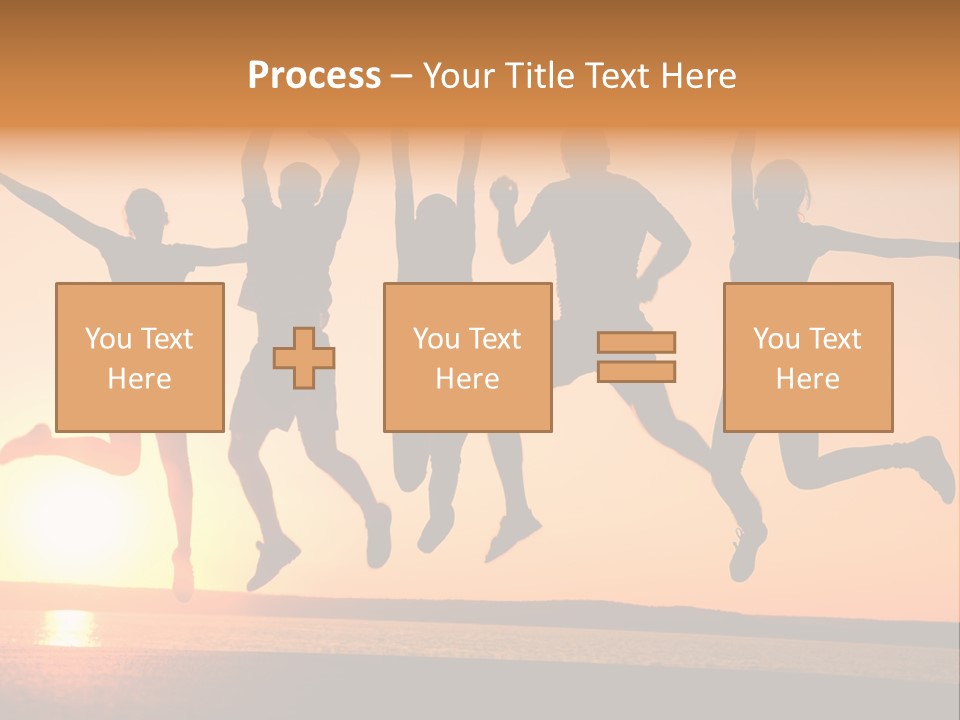 Young Picnic Happiness PowerPoint Template