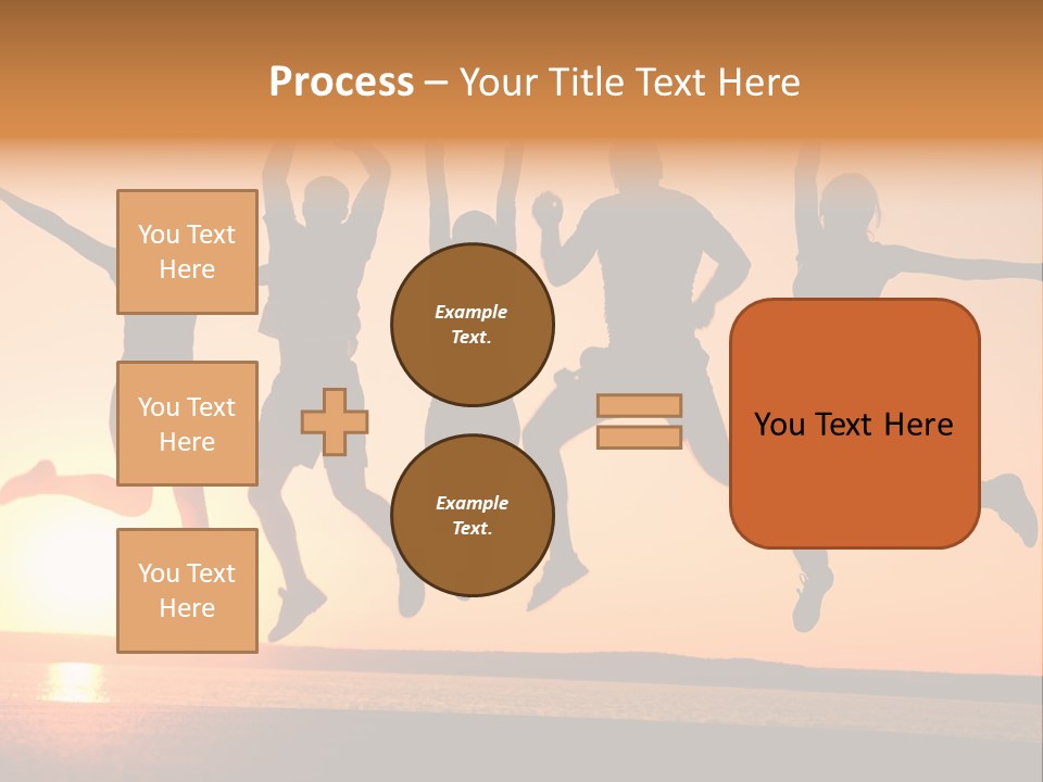 Young Picnic Happiness PowerPoint Template