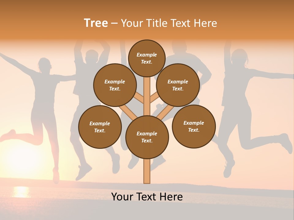 Young Picnic Happiness PowerPoint Template