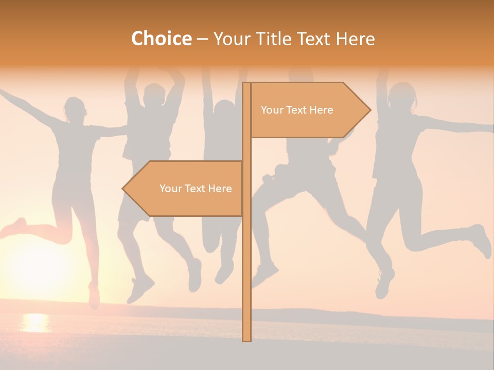 Young Picnic Happiness PowerPoint Template