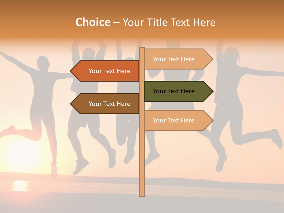 Young Picnic Happiness PowerPoint Template