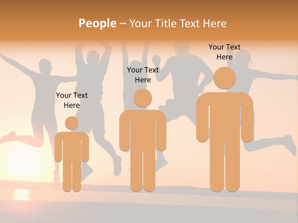 Young Picnic Happiness PowerPoint Template