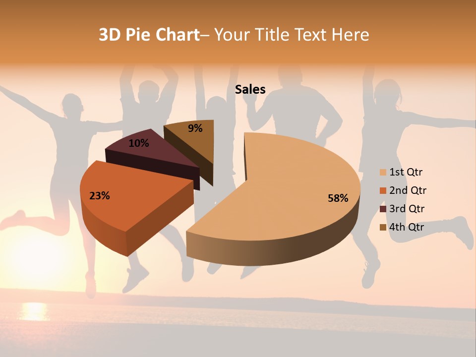 Young Picnic Happiness PowerPoint Template