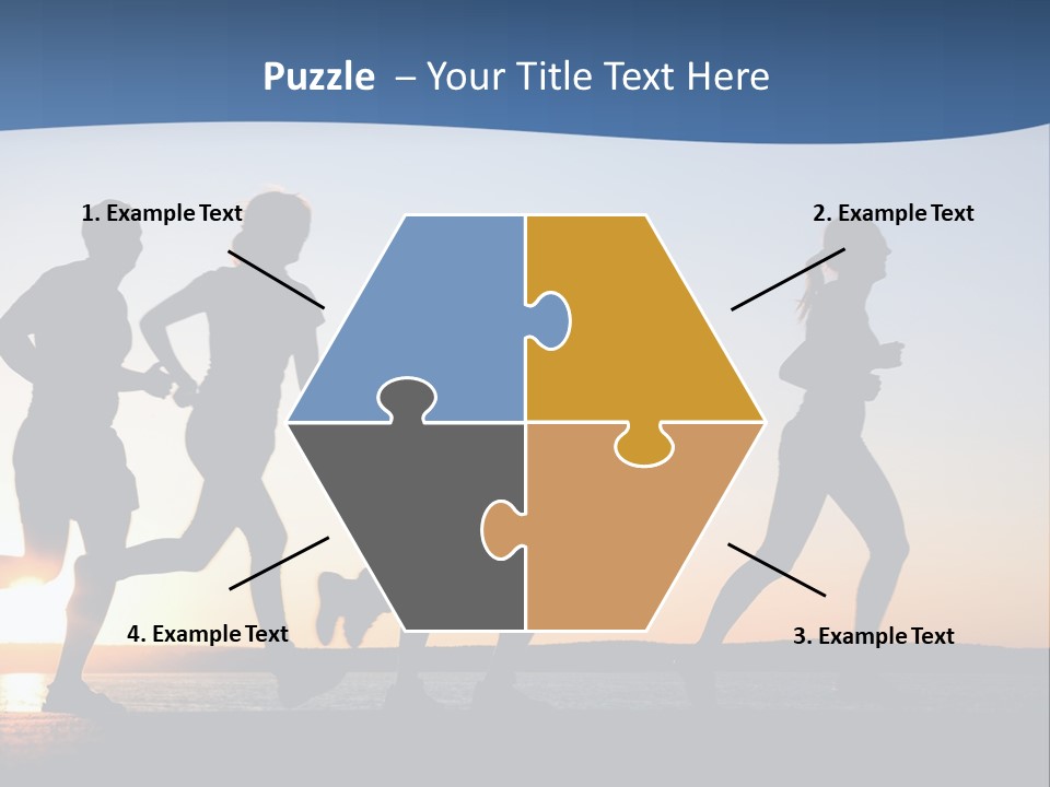 Young Red Sunrise PowerPoint Template