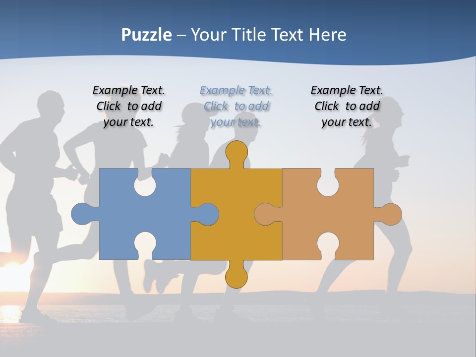 Young Red Sunrise PowerPoint Template