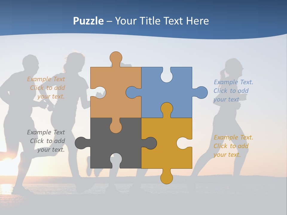 Young Red Sunrise PowerPoint Template