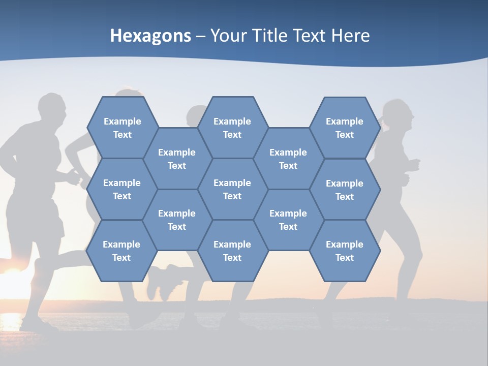 Young Red Sunrise PowerPoint Template