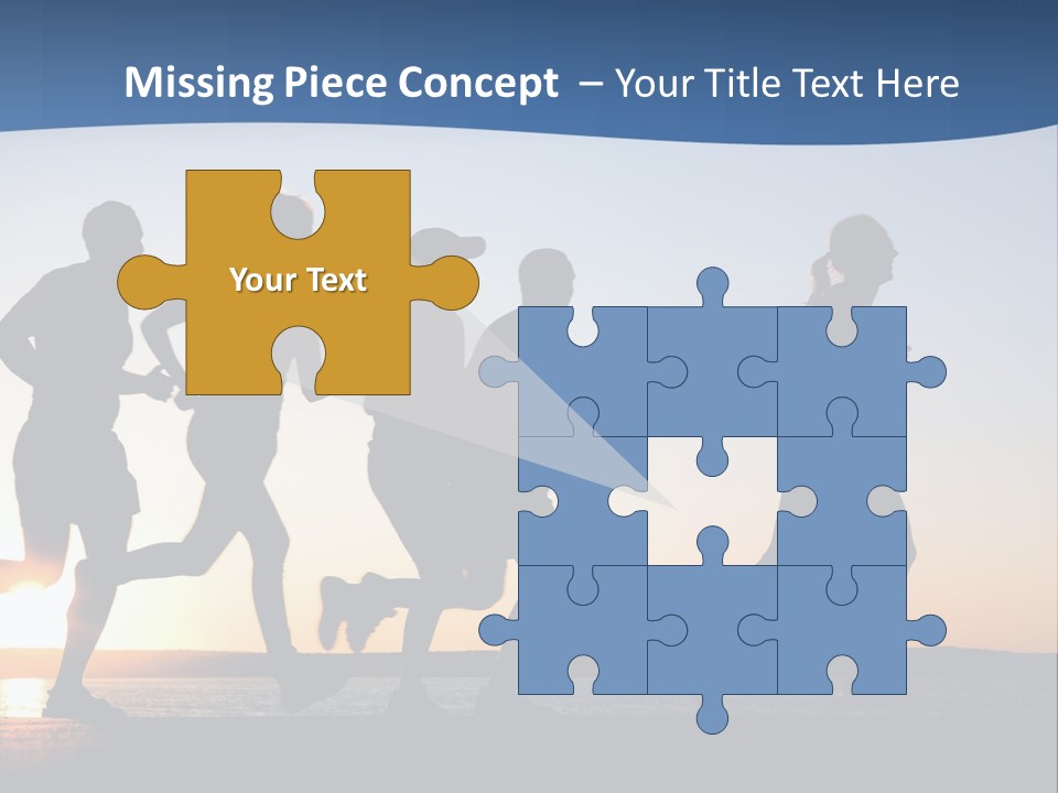 Young Red Sunrise PowerPoint Template