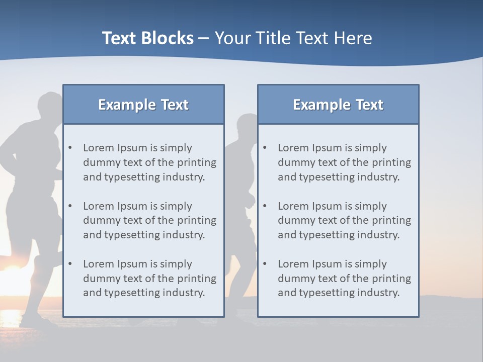 Young Red Sunrise PowerPoint Template