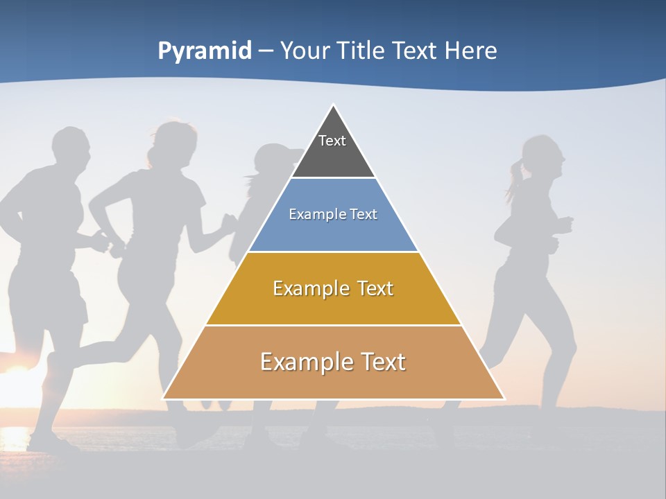 Young Red Sunrise PowerPoint Template