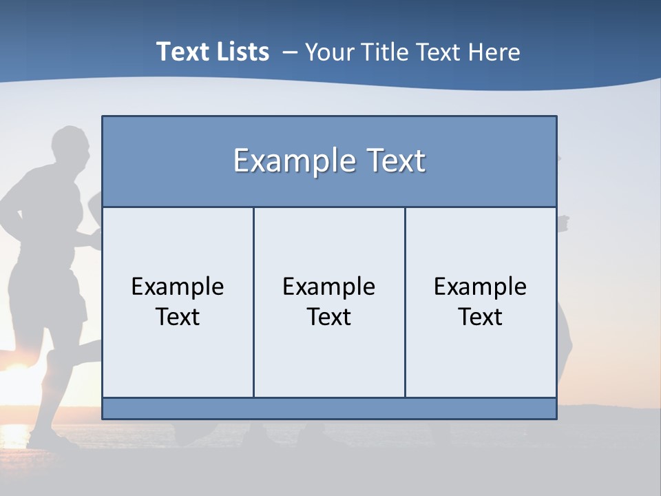 Young Red Sunrise PowerPoint Template